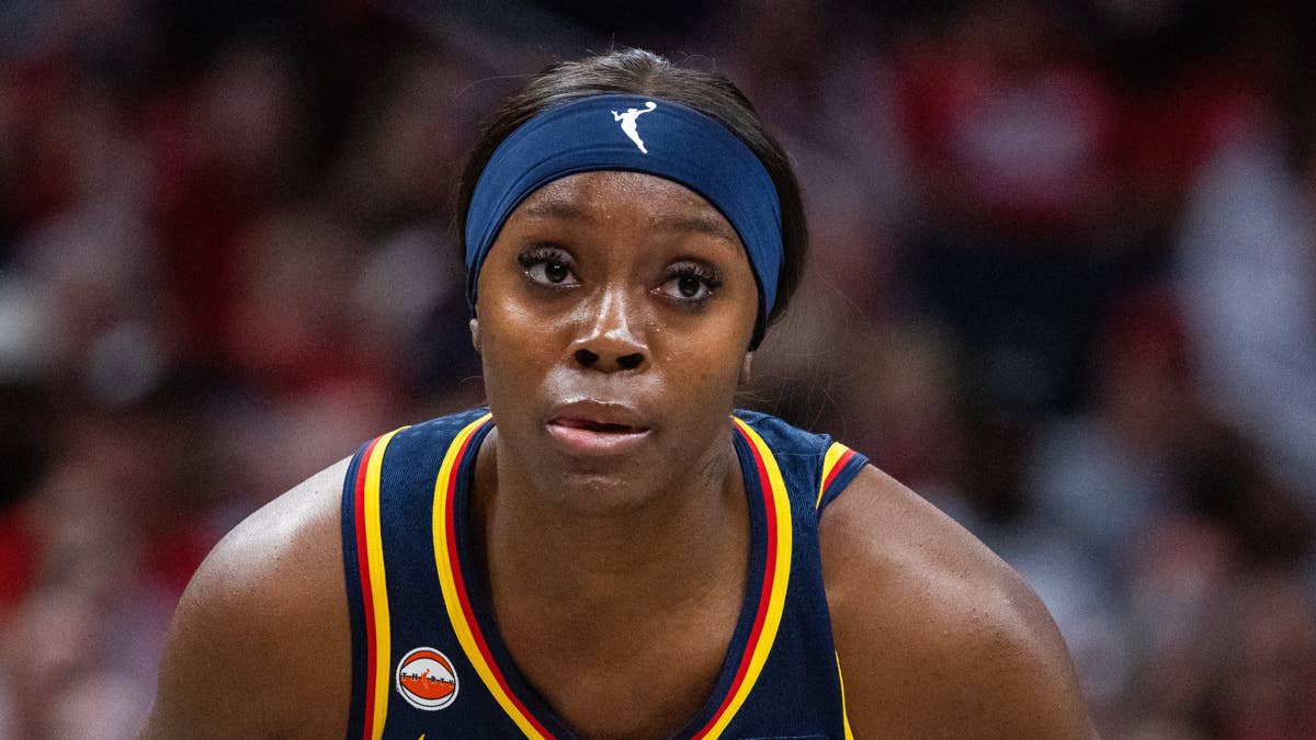Indiana Fever guard Raven Johnson cheers on boyfriend Nick Emmanwori at ...
