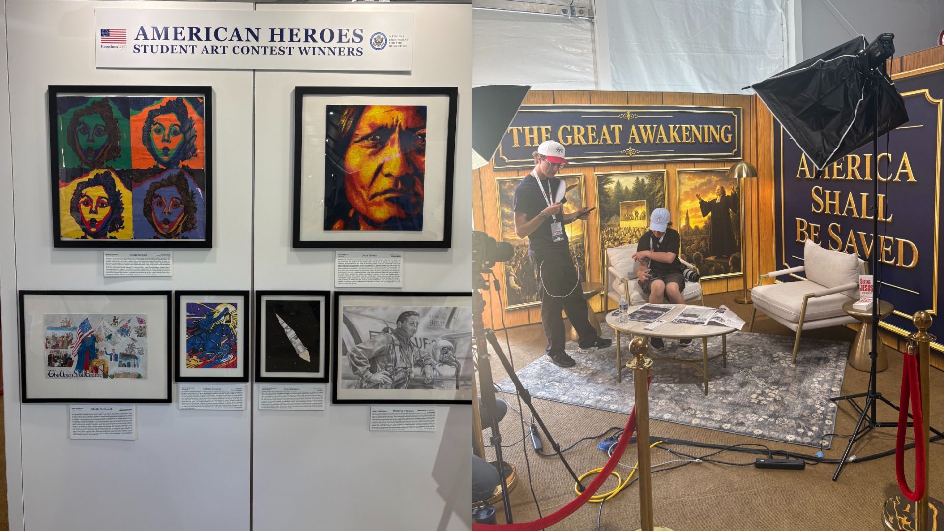 Inside the Great American State Fair's carnival of contrasts