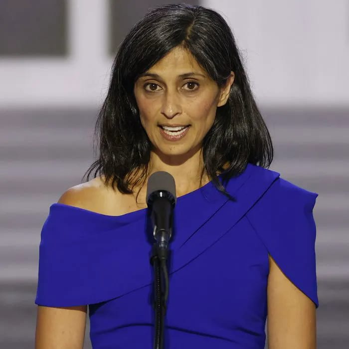 usha vance blue dress Usha Vance's dress: US Second Lady wears creations by Gaurav Gupta and  Oscar de la Renta