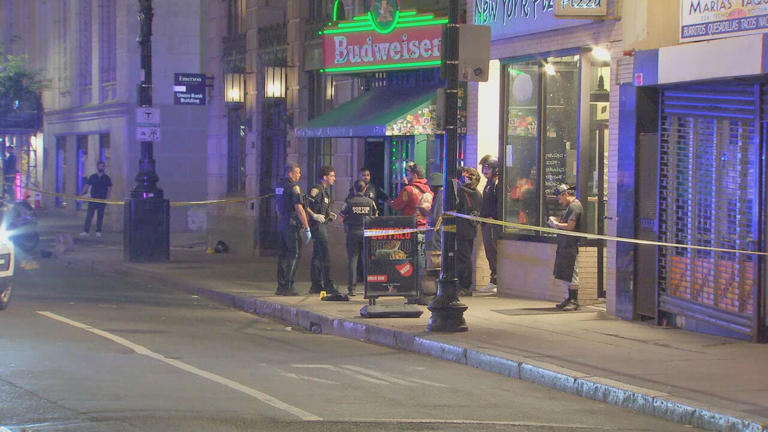 Triple shooting in Boston’s Theater District under investigation