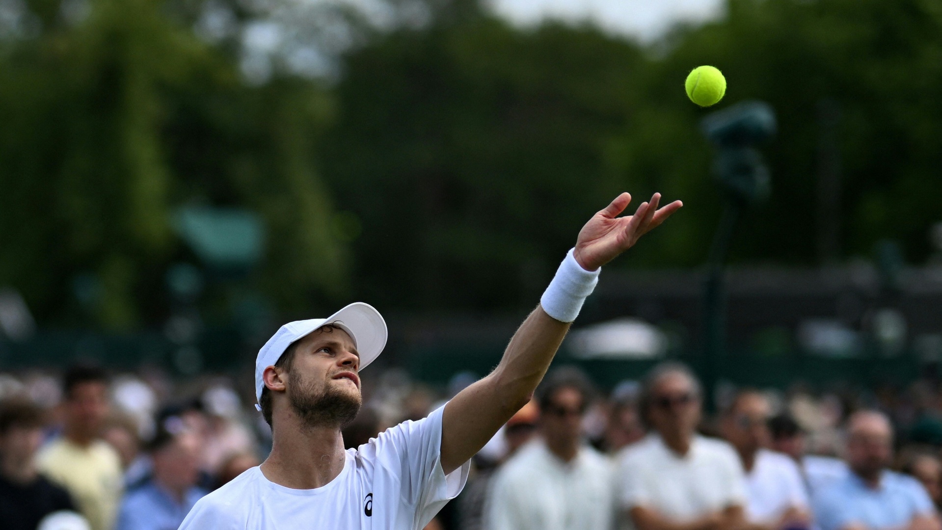 Tennis: Premiere in Wimbledon - Hanfmann erstmals in Runde zwei