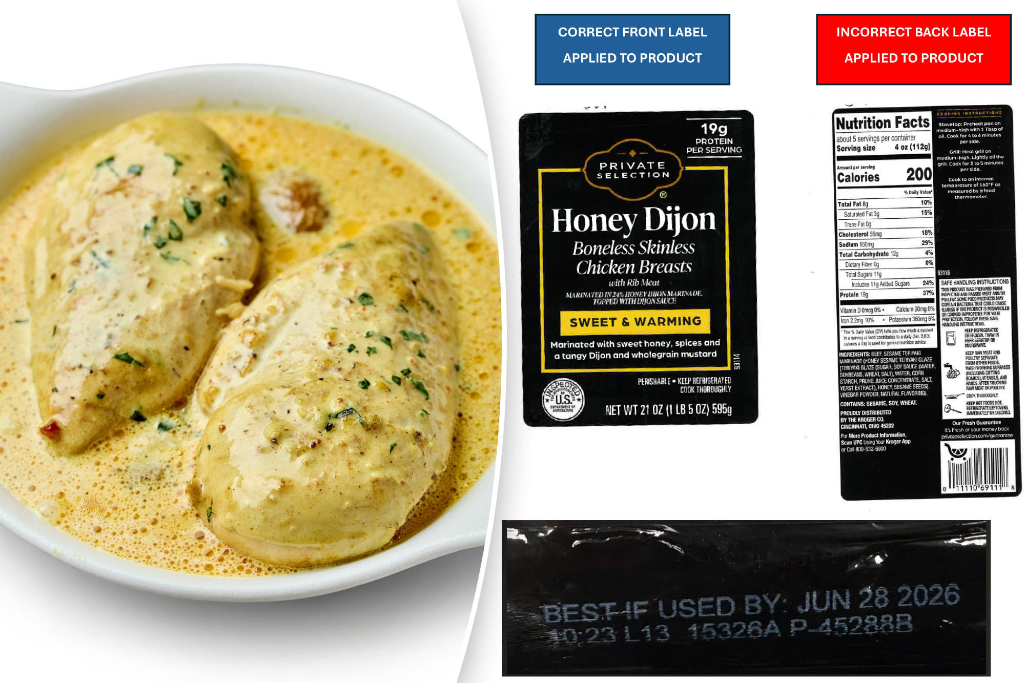 Federal health officials issue warning about chicken product in 9 ...