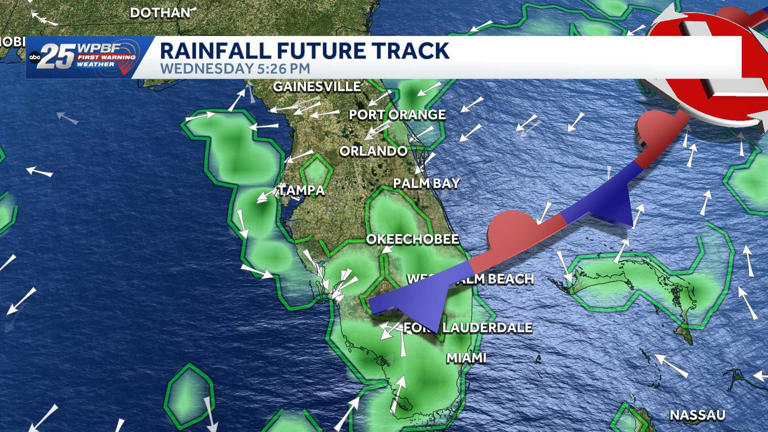 Tracking impact weather with scattered showers and storms across South ...