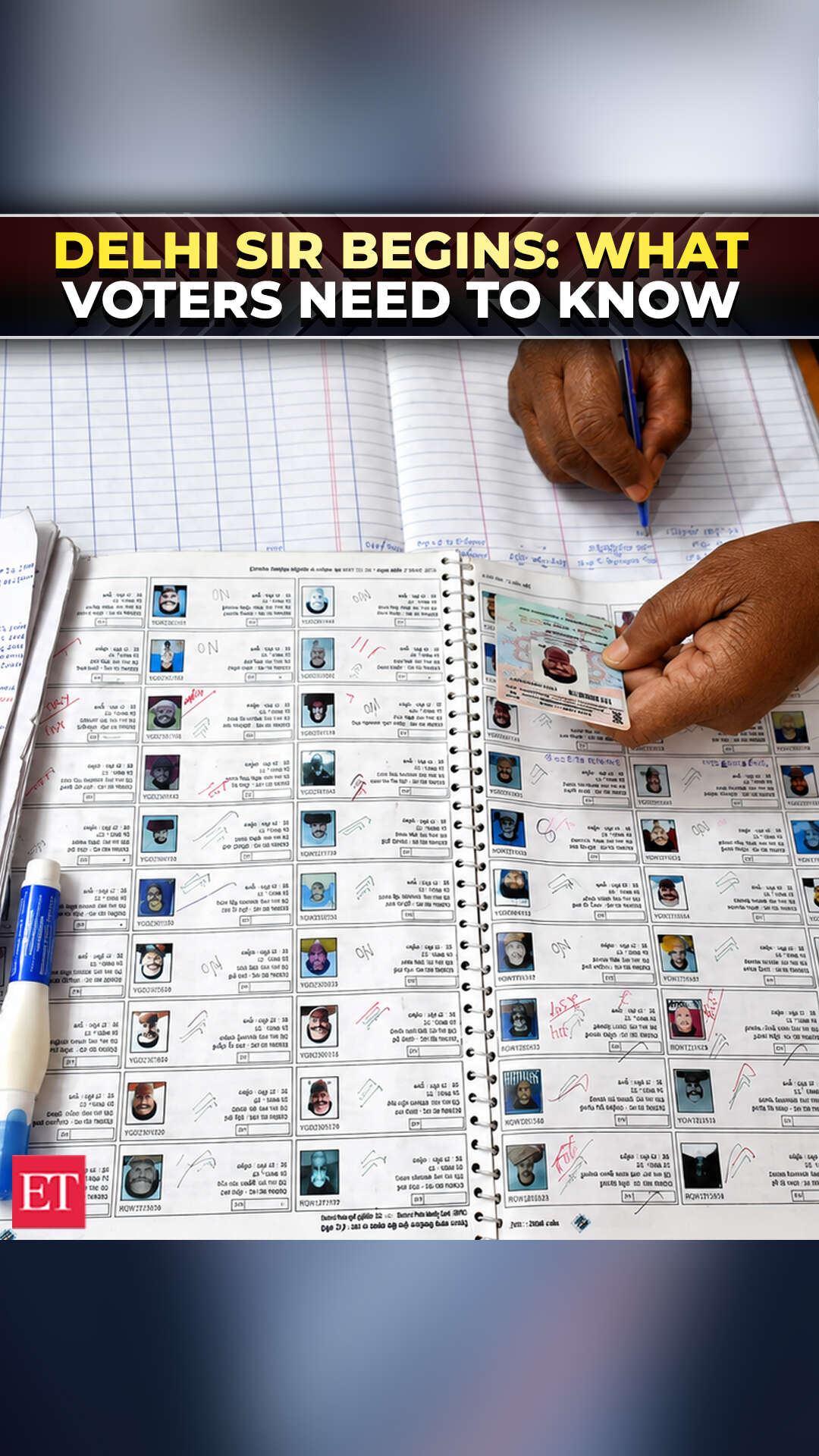 Delhi SIR 2026: Voter list, documents & dates explained