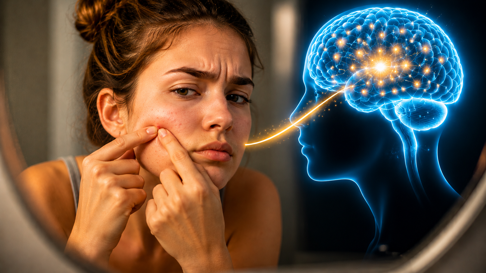 Psychology says people who always pop their pimples don’t have the urge ...