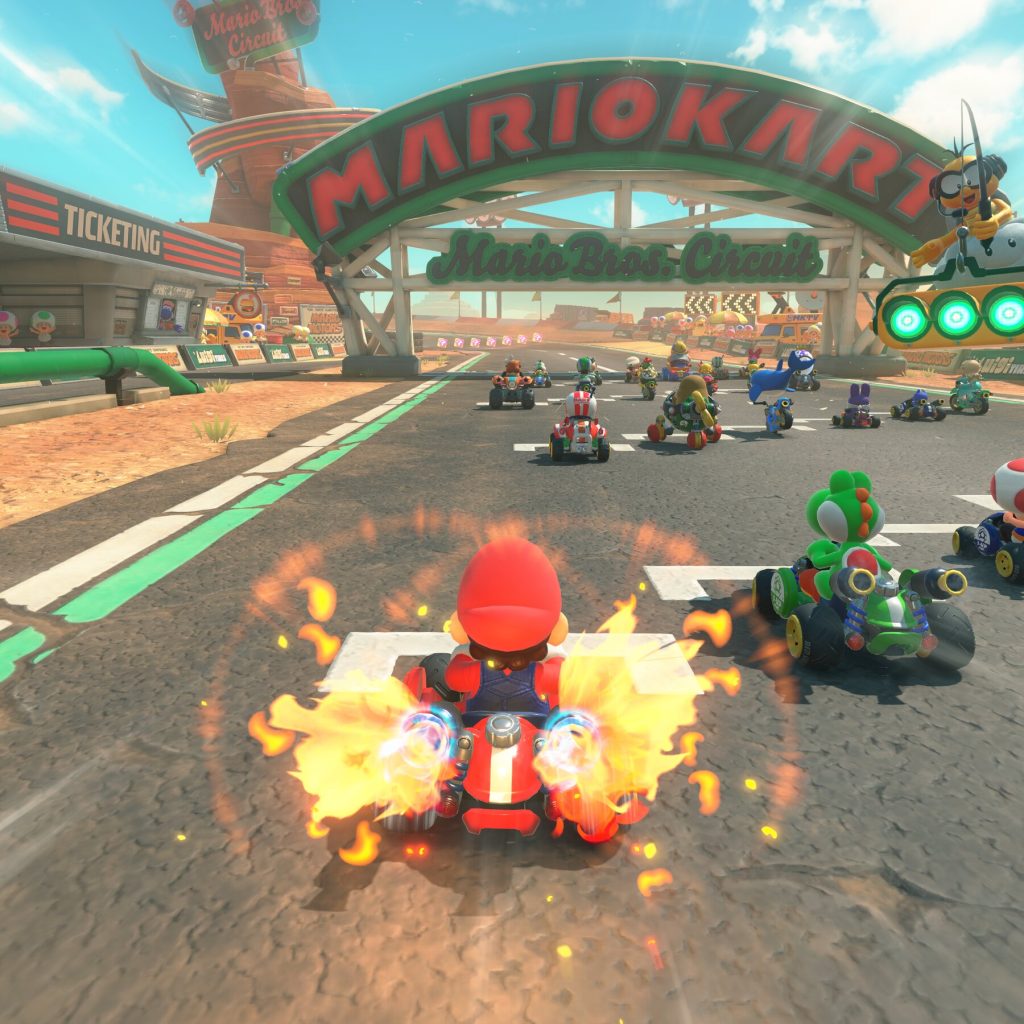 Mario Kart world turned racing into a hangout