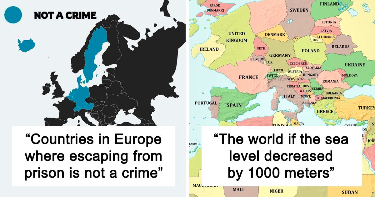 28 unusual maps that offer new insights into geography and society