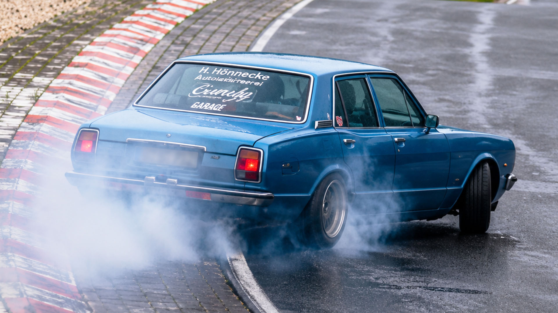 Skilled drivers enjoy every corner during Nürburgring Touristenfahrten ...