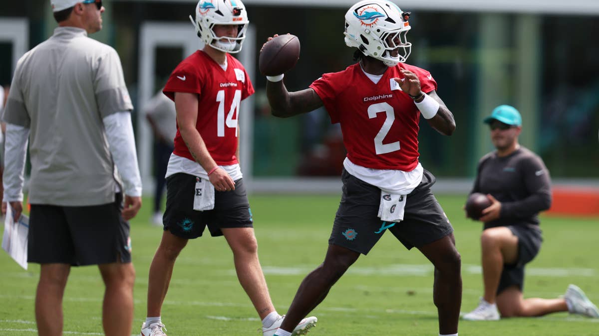 Dolphins gave Malik Willis $67 million and the NFL's thinnest receiver room
