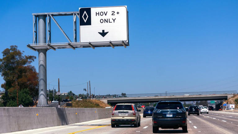 Can motorcycles use HOV lanes? What to know before you ride