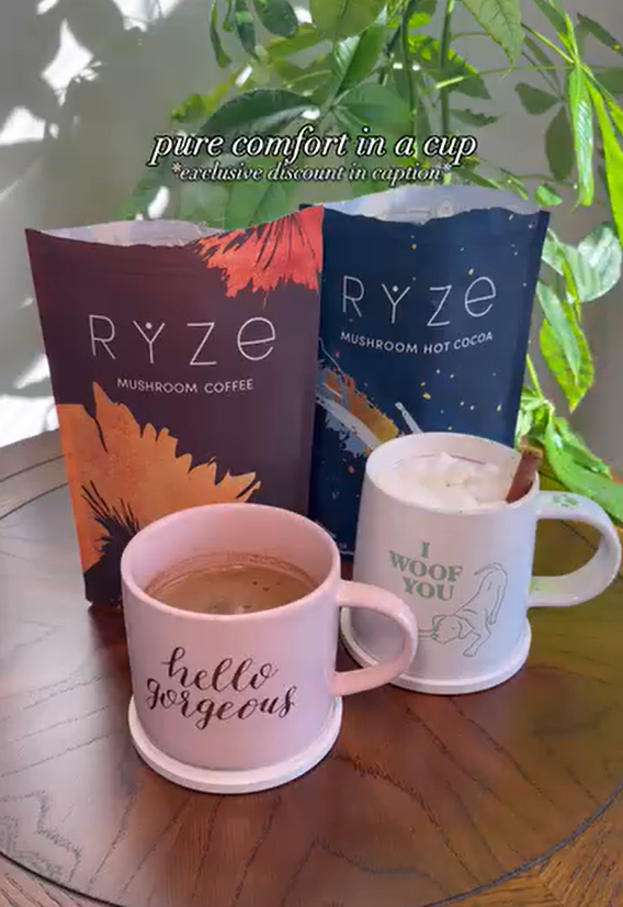 A simple morning and evening coffee routine