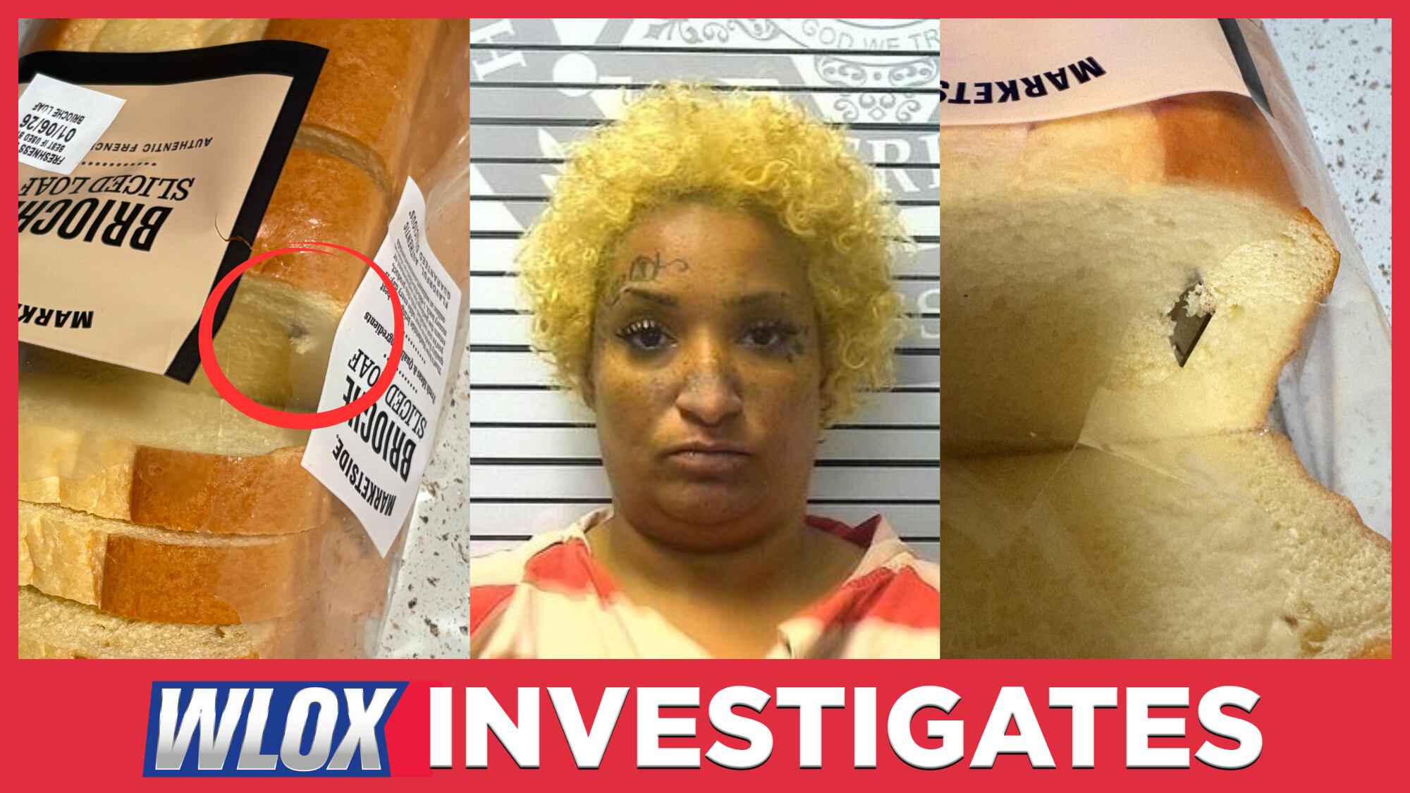 A woman put razor blades in bread and muffins at Biloxi Walmarts. Here ...