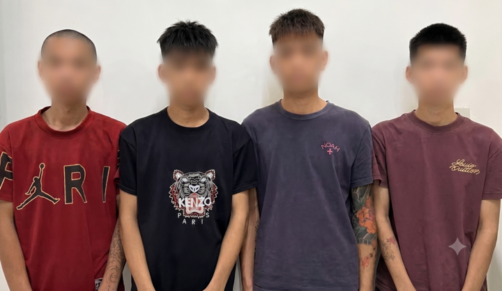 Bắt nhóm thiếu niên đeo mặt nạ, dùng dao đe dọa cướp xe máy ở Bắc Ninh