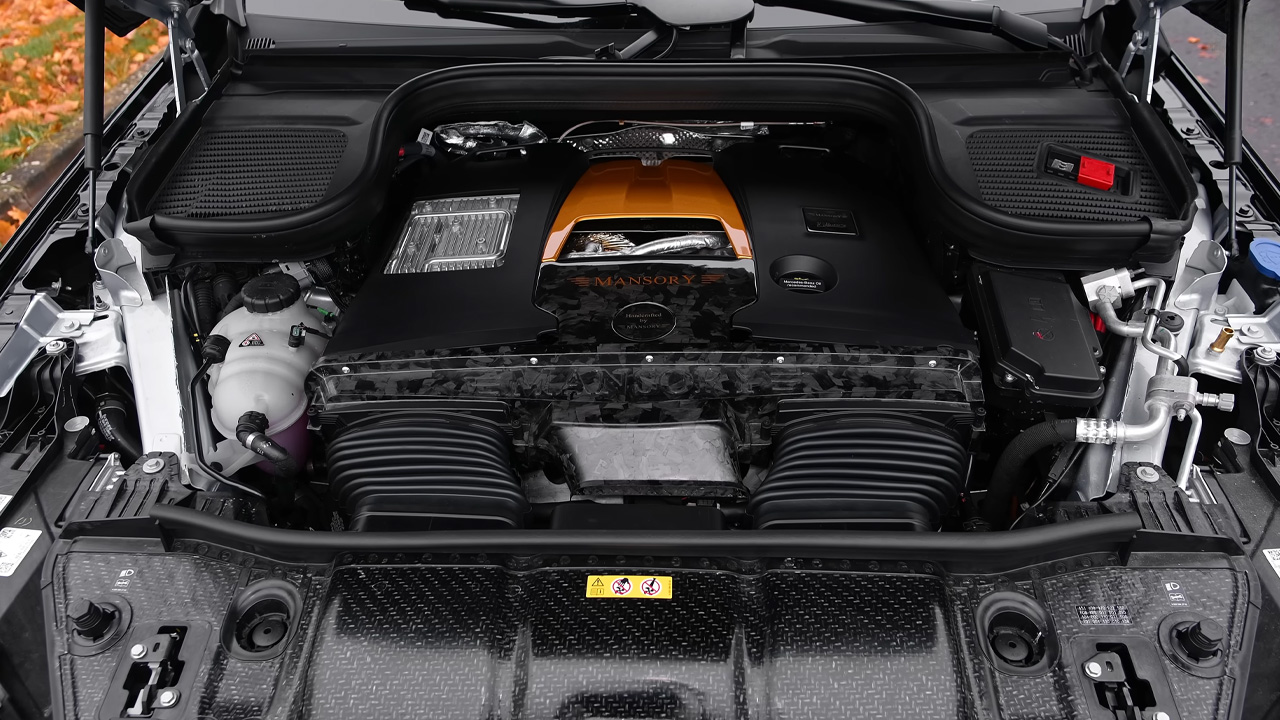 Mansory transforms luxury AMG engine into a 900 horsepower beast