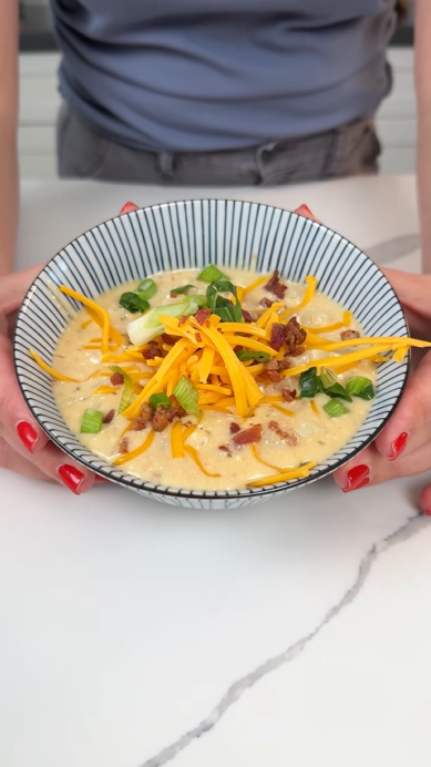 Why this crockpot baked potato soup stands out