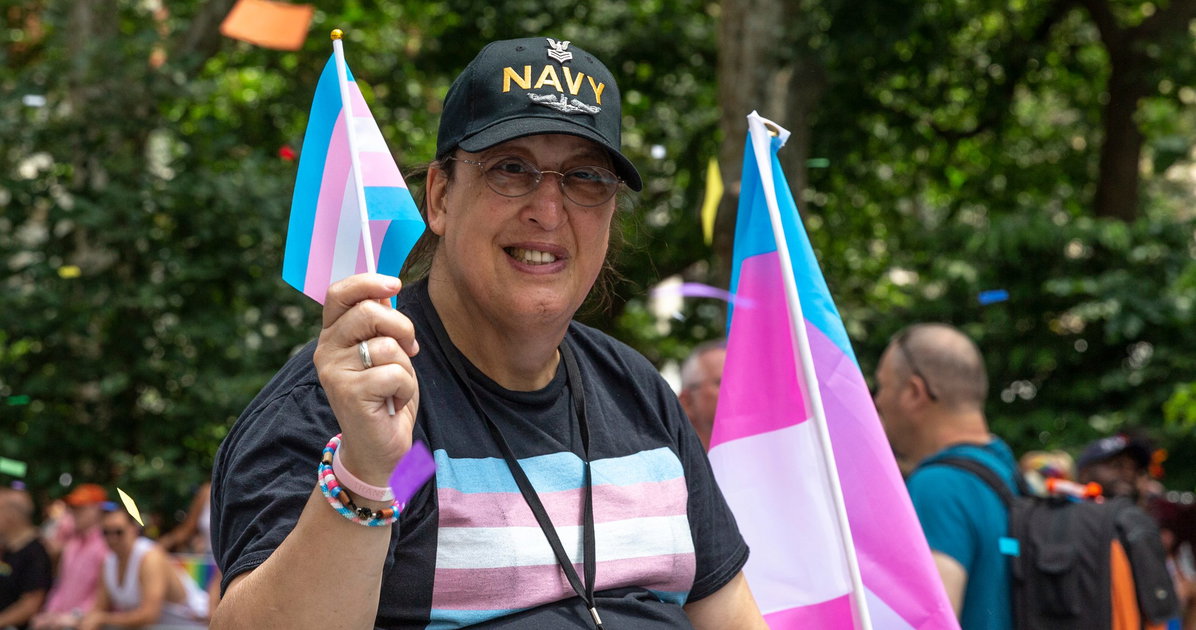 “I was made trans for a reason”: The creator of the trans pride flag on ...
