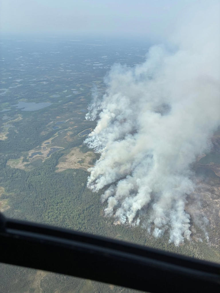 Shifting winds helping village in Northwest Territories threatened by ...
