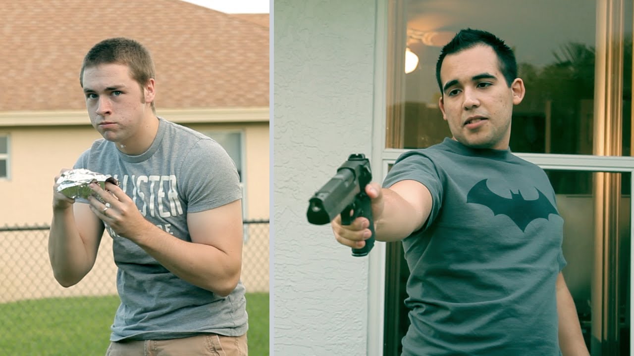 Special effects vs visual effects: Bullet hits!
