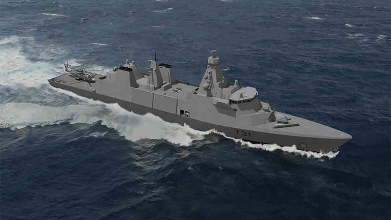 Storbritannia bytter ut Type 83-destroyer med hybridskip for å lede droner