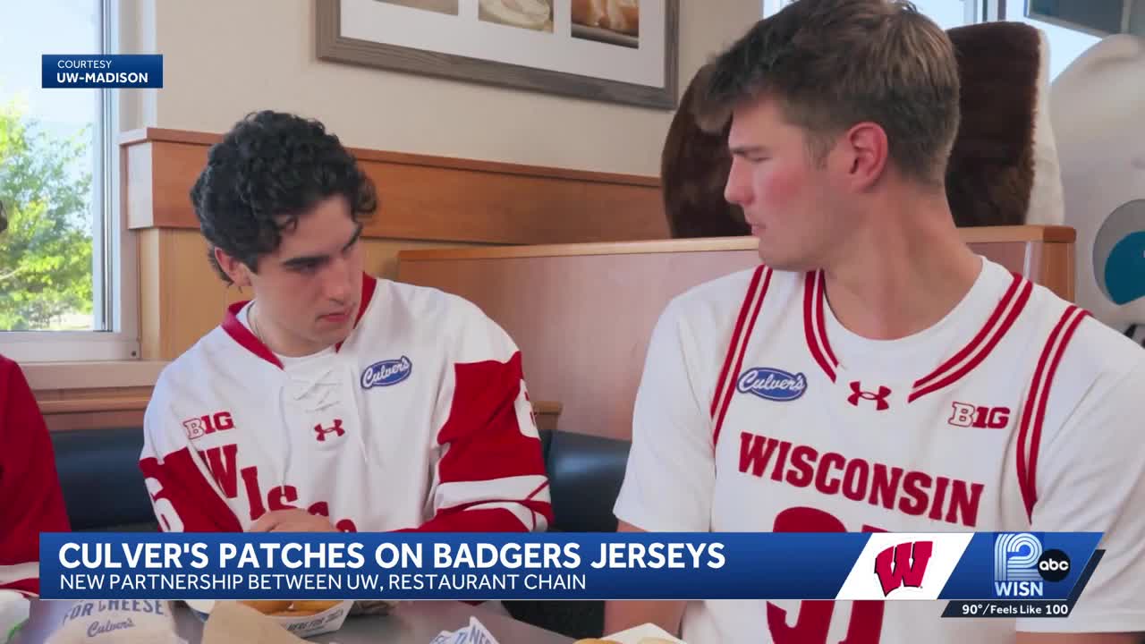 Culver's becomes first jersey patch for Wisconsin Badgers football ...