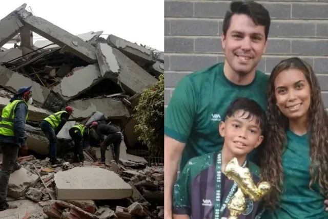 La familia venezolana que vive en Colombia y se encontraba de vacaciones en La  Guaira cuando ocurrieron los terremotos: allegados los siguen buscando