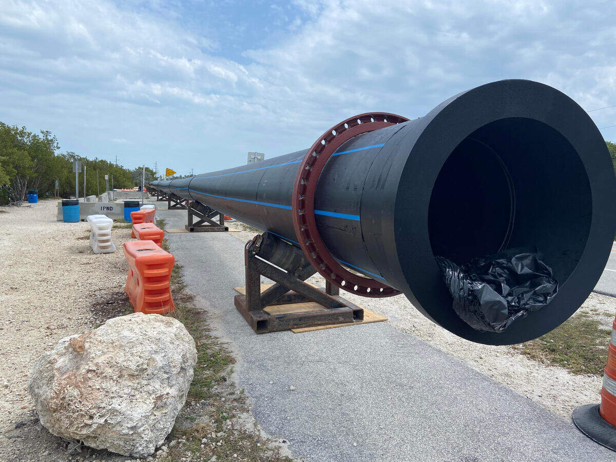 Pipe break impacts Keys water pressure and supply. Some areas told to ...