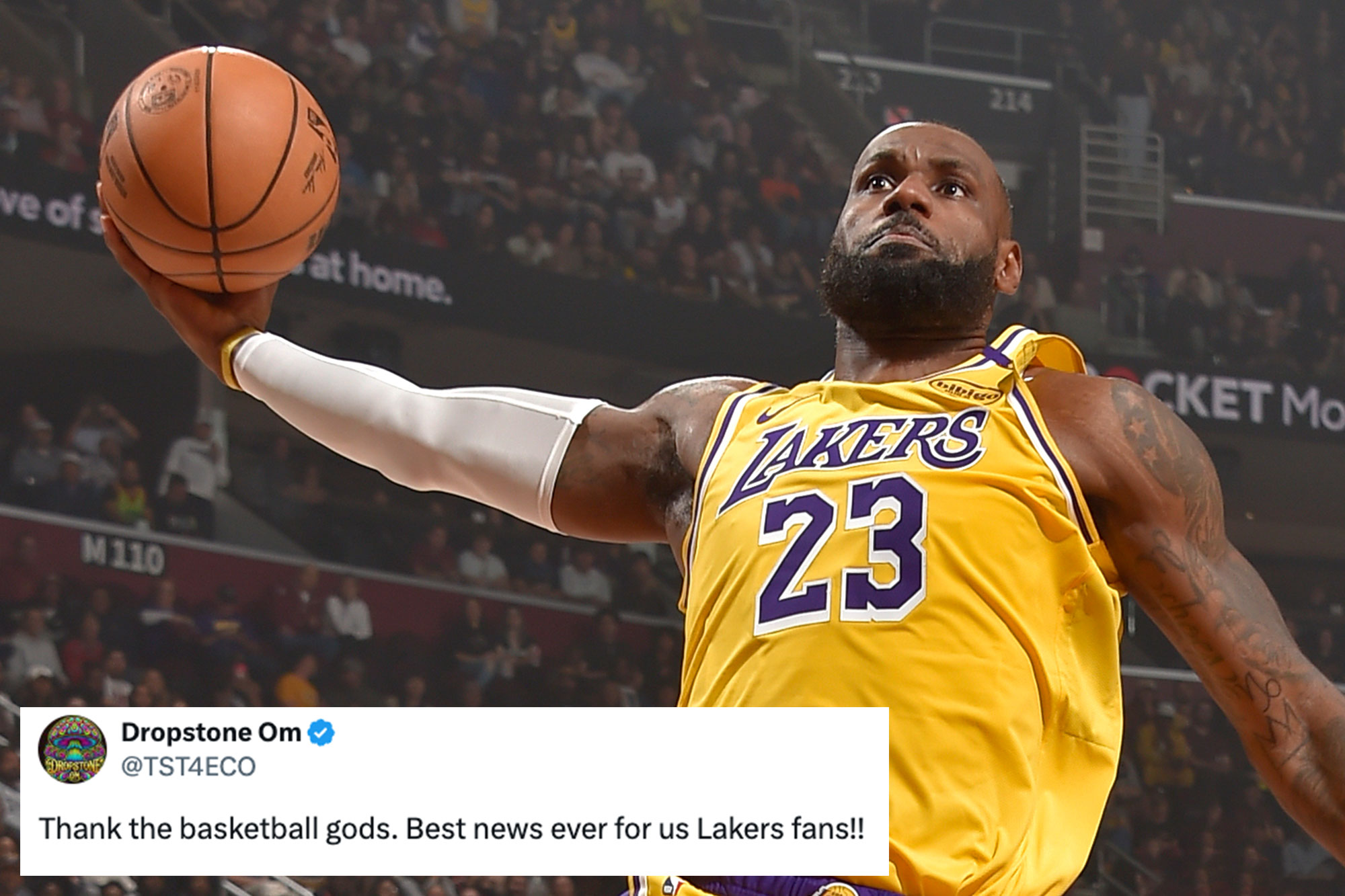 Lakers fans meltdown at LeBron James’ dramatic exit: 'Absolute cinema'