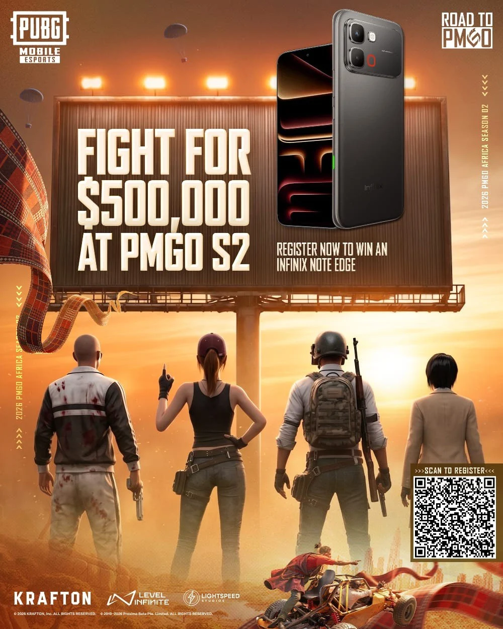 PUBG MOBILE opens registration for Road to 2026 PMGO season 2 with a ...