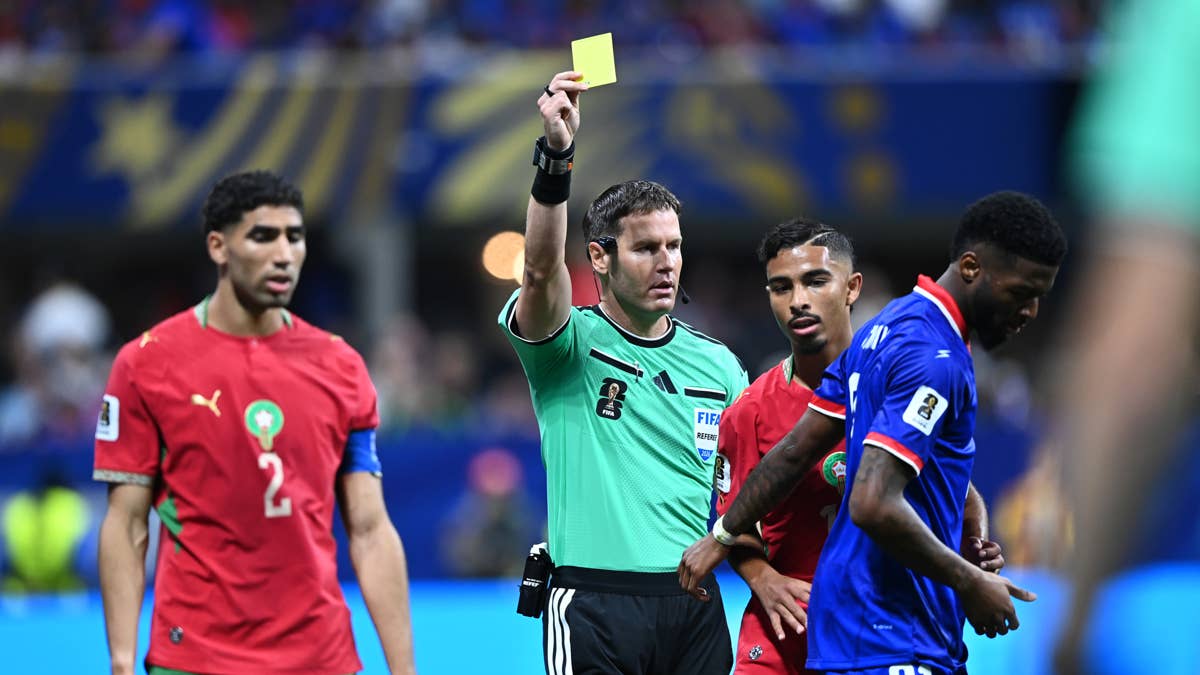 Who is the referee in France vs. Sweden World Cup match?
