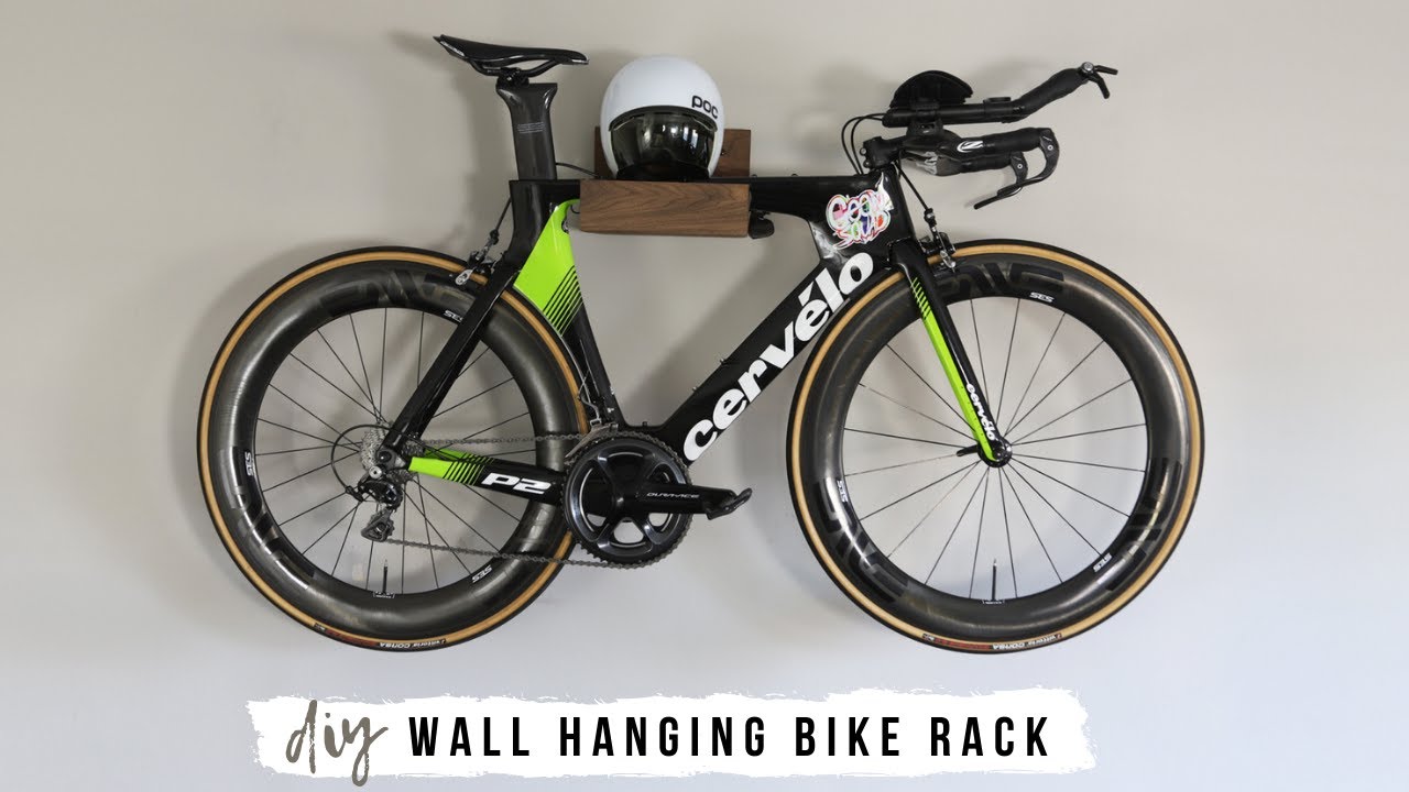 Organize your space with a bike rack