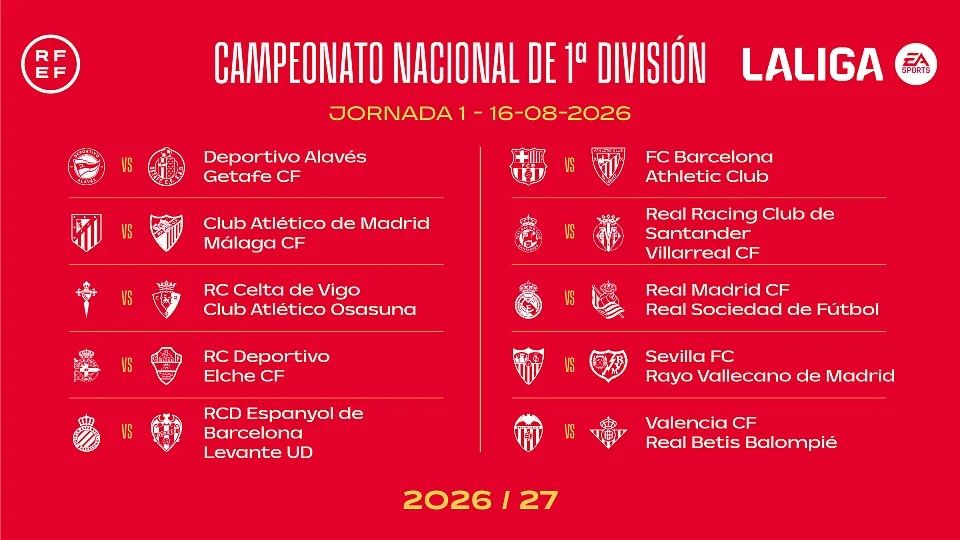 Consulta el calendario completo del Málaga CF para la temporada 2026 ...