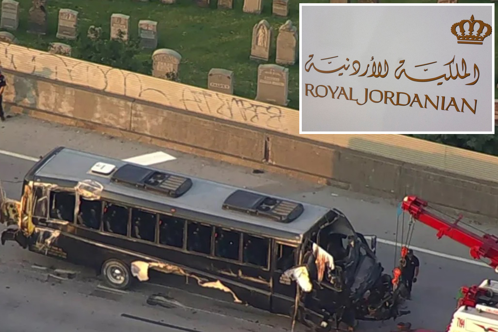 Bus in deadly crash on Long Island Expressway was carrying Royal ...