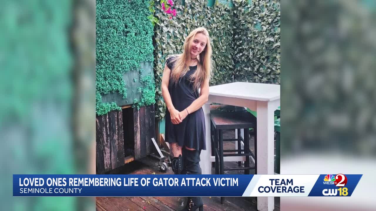 Loved ones remember life of woman killed by alligator in Florida