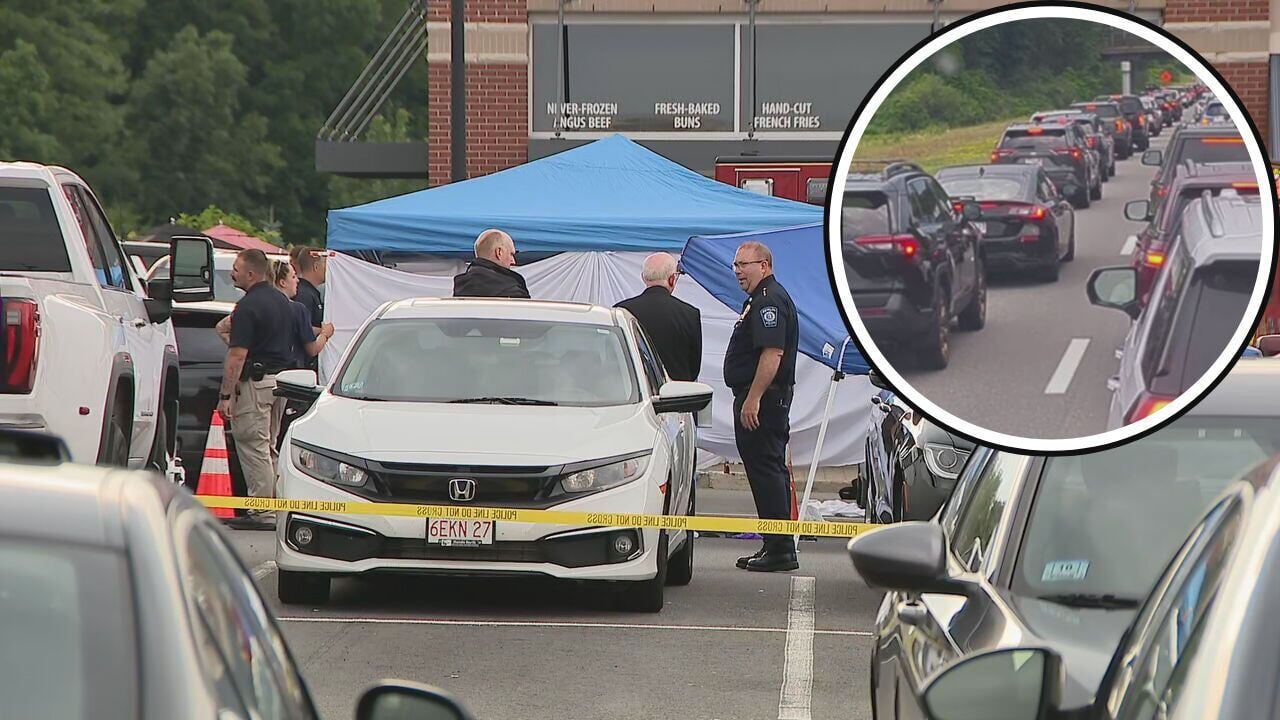Man dead, suspect deceased after shooting at shopping plaza leads to ...