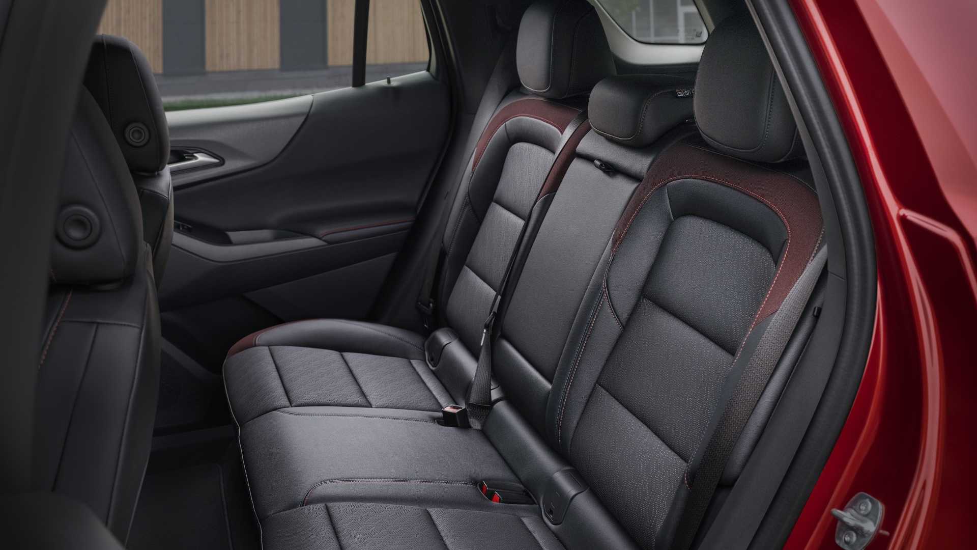 Rear seats in a 2025 Chevrolet Equinox