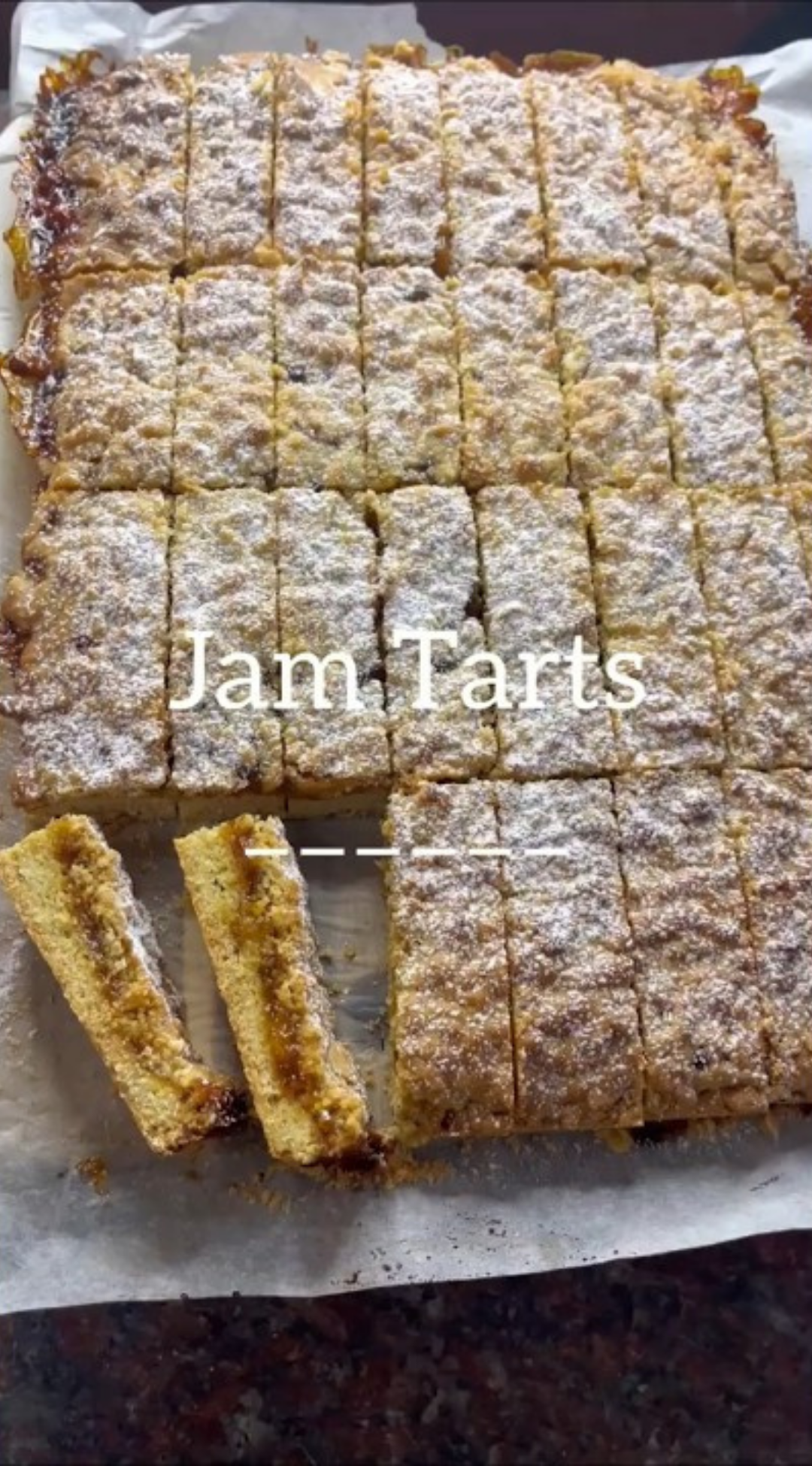 Easy festive jam tarts for quick homemade baking