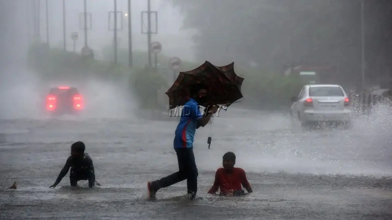 Heavy rain batters Mumbai on Wednesday; IMD issues orange alert