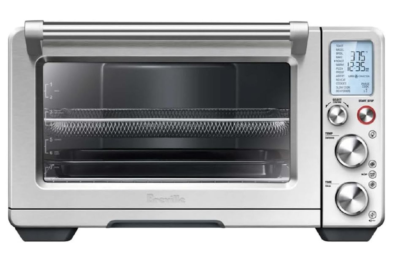 Breville BOV900BSS Smart Oven Air Fryer Pro and Convection Oven, Brushed Stainless Steel
