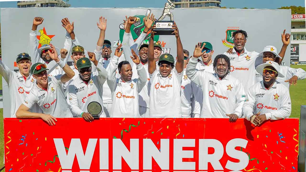After 25 years, Zimbabwe achieve rare Test feat with crushing win over Bangladesh