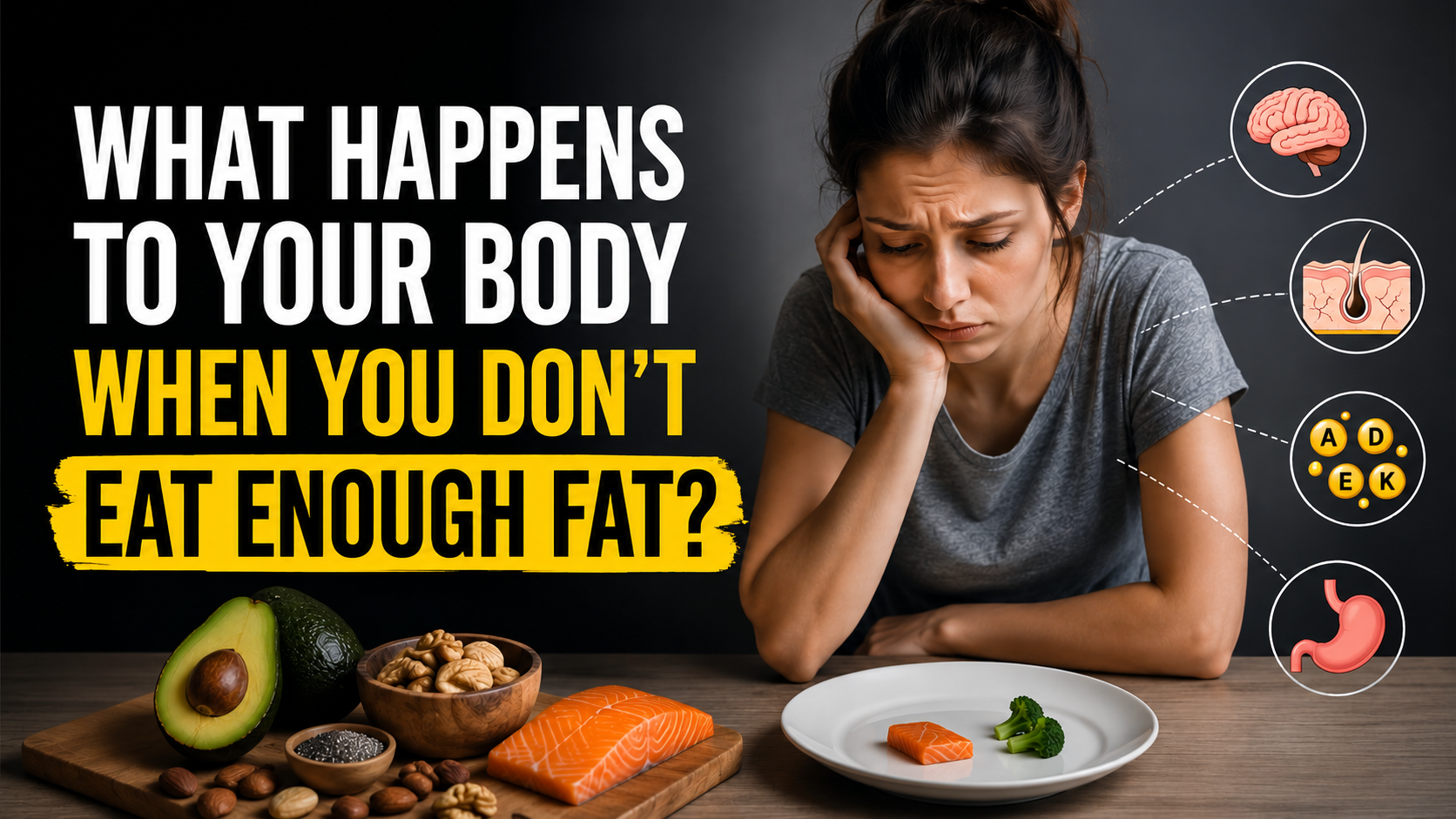 What happens to your body when you don't eat enough fat