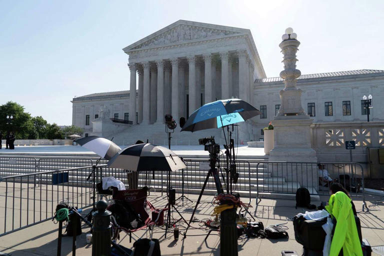 The Supreme Court is seen Tuesday, June 30, 2026, on Capitol Hill in Washington. (Jose Luis Magana/AP Photo/Jose Luis Magana)