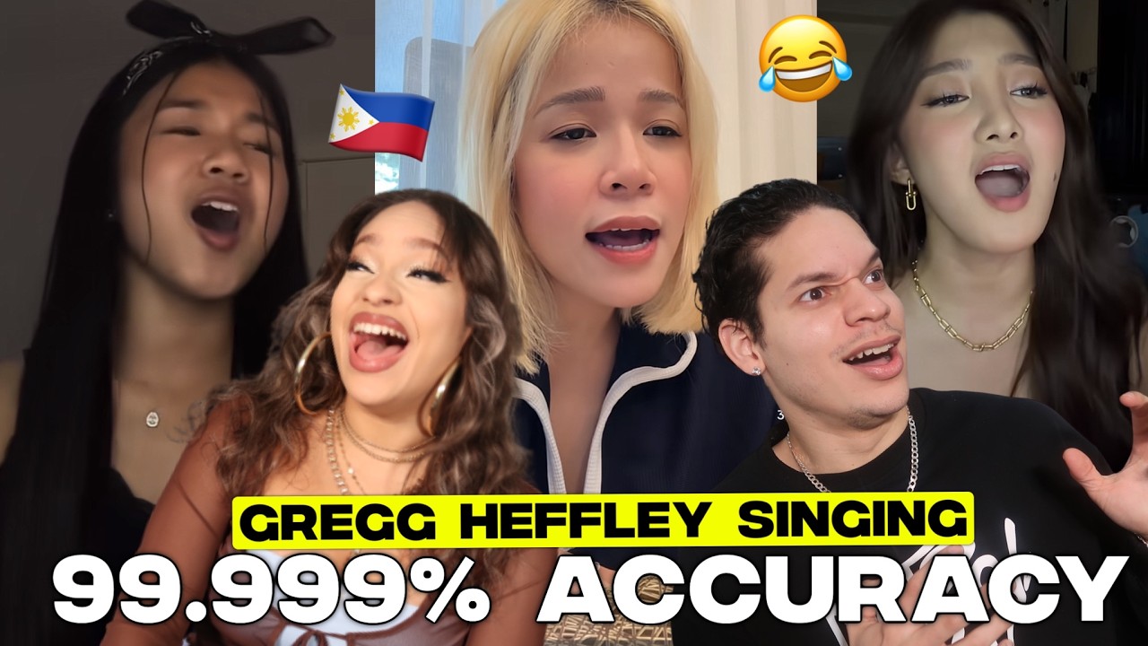 Viral singing challenge in the Philippines with wild vocals moments