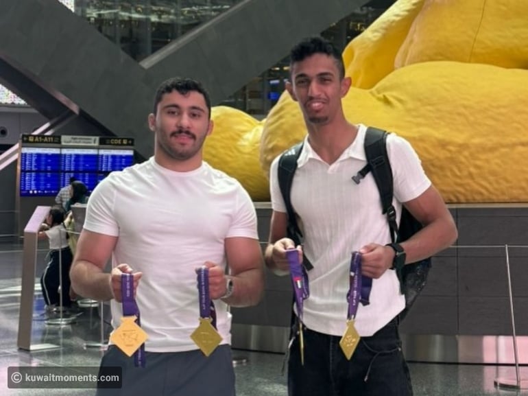 2 Kuwaiti athletes secure 4 gold medals in Qatar