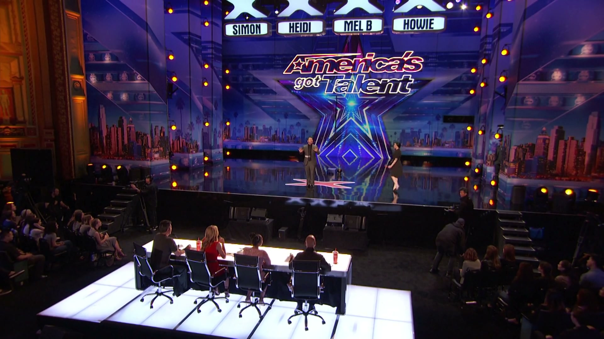 Ryan Stock & AmberLynn: Gross act makes the audience squirm - America's ...