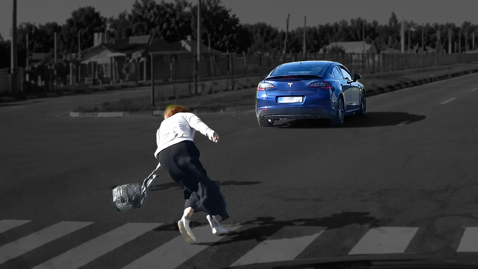 Incident caught on camera
