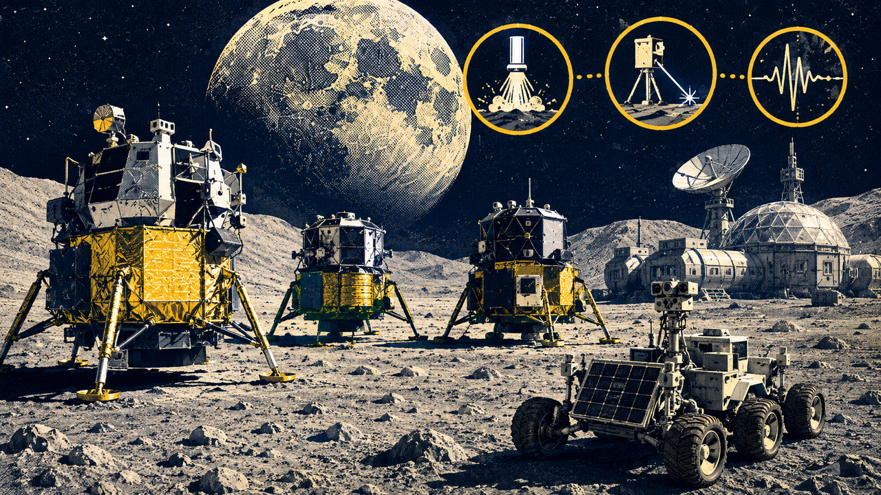 NASA picks 3 companies for new moon missions and a future lunar base