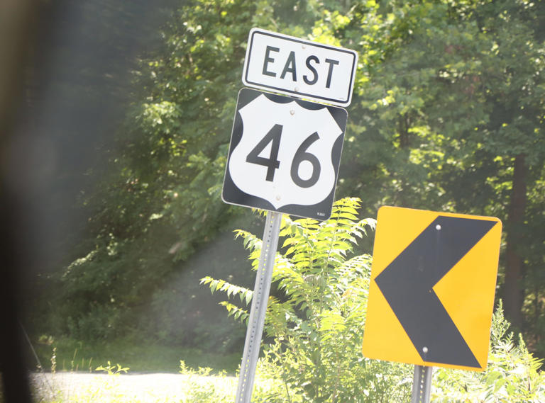 Crash and downed pole closes Route 46 in North Jersey