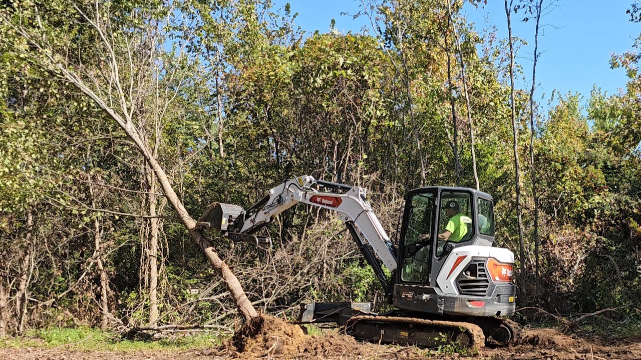 How to clear land like a pro using a mini excavator