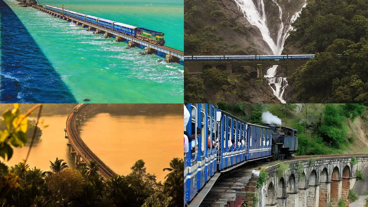 8 most beautiful train journeys in South India you should take at least ...