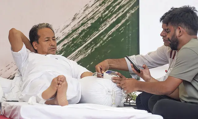 CJP protest day 21: Wangchuk says hunger has 'stabilised', warns against any attempt to remove him